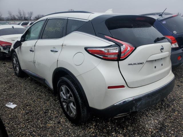 5N1AZ2MH9JN126430 - 2018 NISSAN MURANO S WHITE photo 2