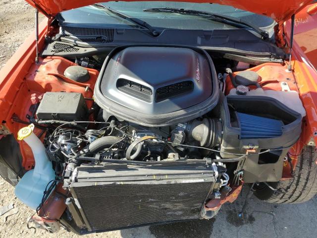 2C3CDZFJ3MH521130 - 2021 DODGE CHALLENGER R/T SCAT PACK ORANGE photo 11