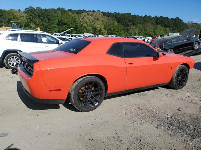 2C3CDZFJ3MH521130 - 2021 DODGE CHALLENGER R/T SCAT PACK ORANGE photo 3