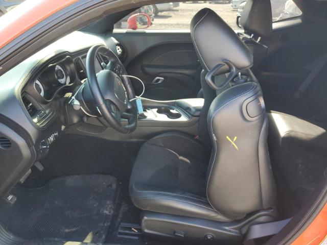 2C3CDZFJ3MH521130 - 2021 DODGE CHALLENGER R/T SCAT PACK ORANGE photo 7