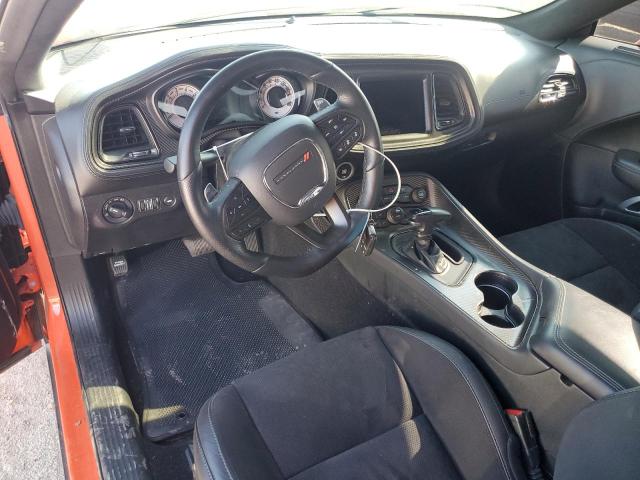 2C3CDZFJ3MH521130 - 2021 DODGE CHALLENGER R/T SCAT PACK ORANGE photo 8