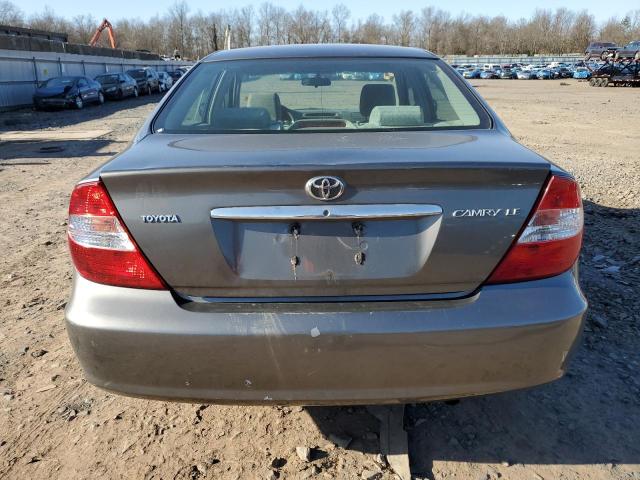 4T1BE32KX4U803032 - 2004 TOYOTA CAMRY LE GRAY photo 6