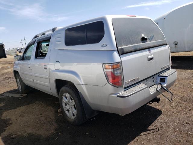 2HJYK165X6H521393 - 2006 HONDA RIDGELINE RTL SILVER photo 2