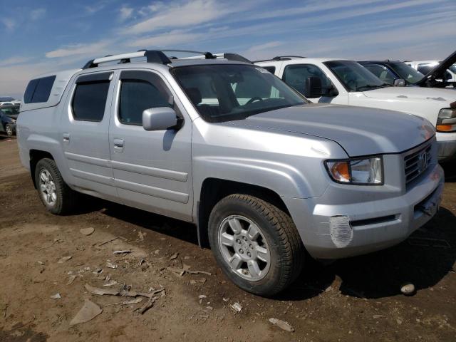 2HJYK165X6H521393 - 2006 HONDA RIDGELINE RTL SILVER photo 4