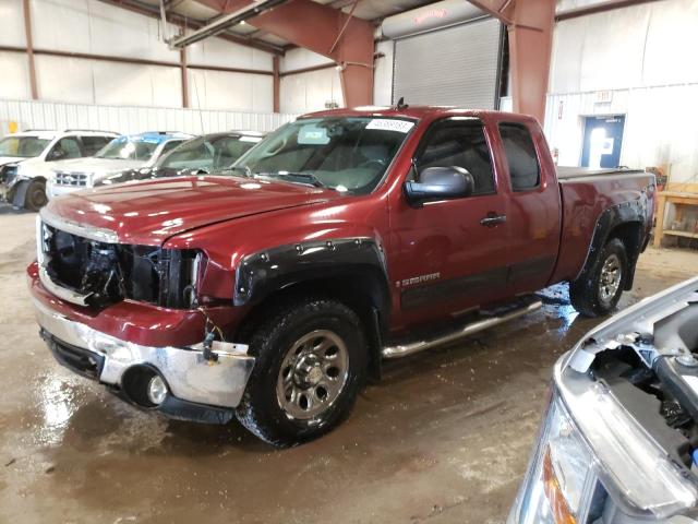 2GTEK19J481143793 - 2008 GMC SIERRA K1500 BURGUNDY photo 1