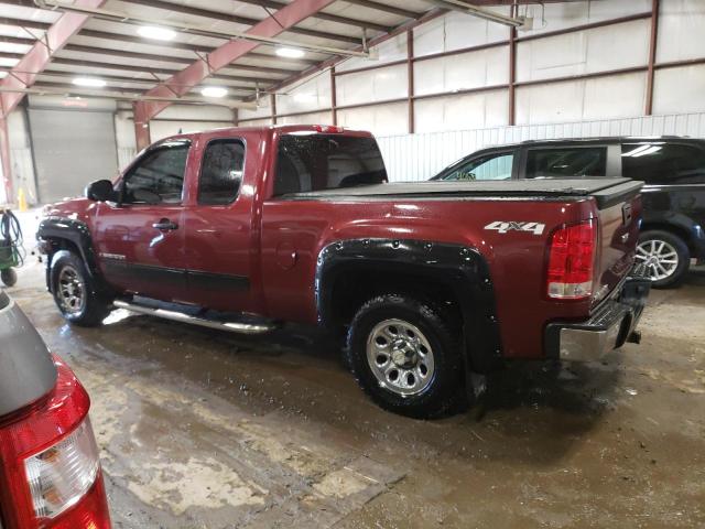 2GTEK19J481143793 - 2008 GMC SIERRA K1500 BURGUNDY photo 2