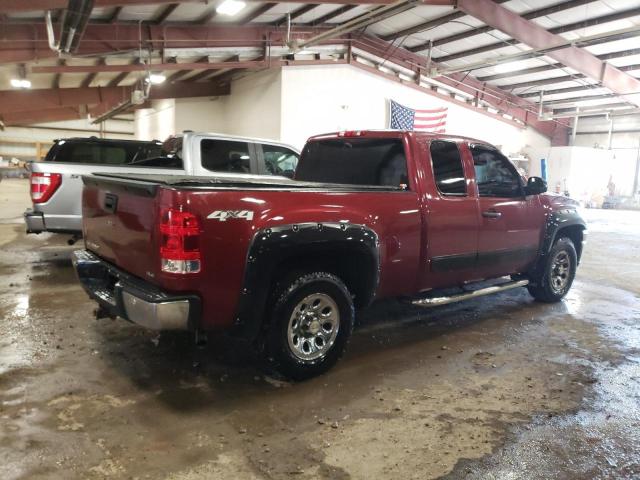 2GTEK19J481143793 - 2008 GMC SIERRA K1500 BURGUNDY photo 3