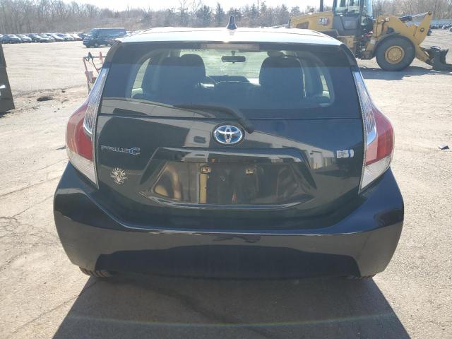 JTDKDTB31G1132100 - 2016 TOYOTA PRIUS C BLACK photo 6