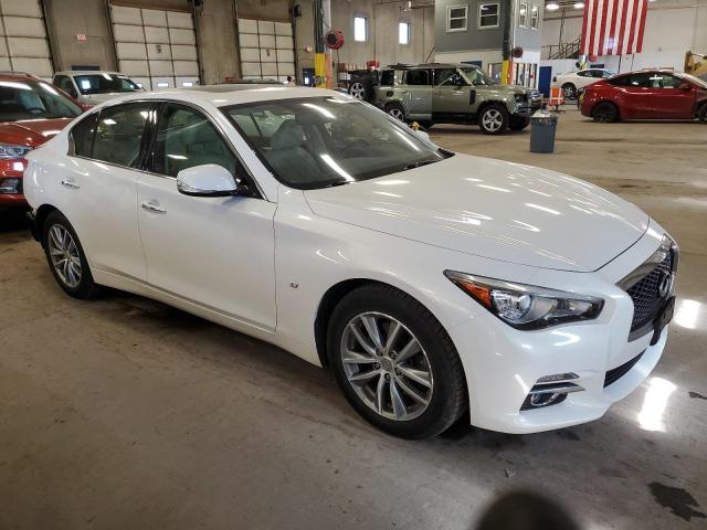 JN1BV7AR0EM692618 - 2014 INFINITI Q50 BASE WHITE photo 4