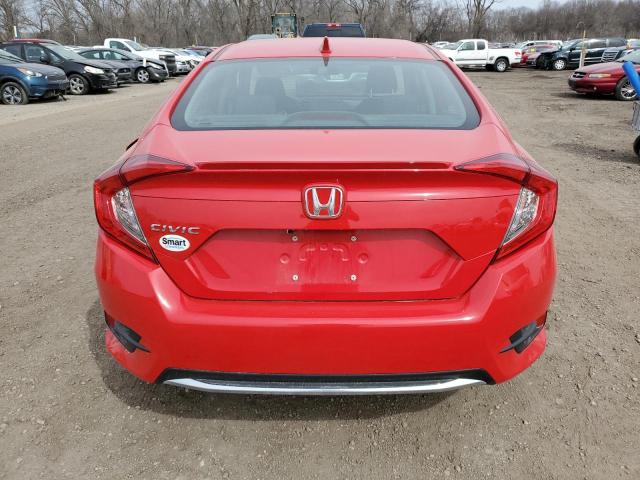 2HGFC1F31LH681246 - 2020 HONDA CIVIC EX RED photo 6