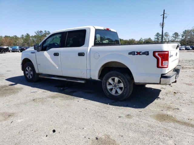 1FTEW1EG2GFC60570 - 2016 FORD F150 SUPERCREW WHITE photo 2