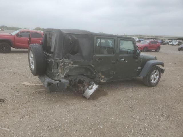 1J4GB39168L589436 - 2008 JEEP WRANGLER U X GREEN photo 3