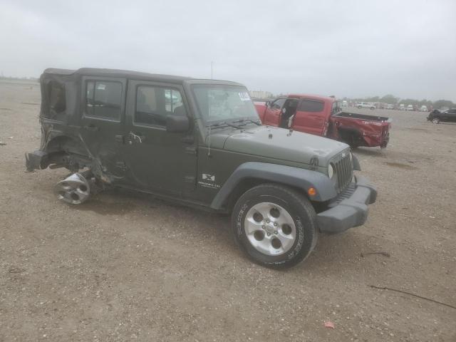 1J4GB39168L589436 - 2008 JEEP WRANGLER U X GREEN photo 4