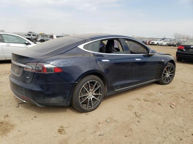 5YJSA1H18EFP62445 - 2014 TESLA MODEL S Mavi foto 3