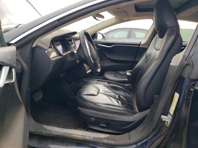 5YJSA1H18EFP62445 - 2014 TESLA MODEL S Mavi foto 7