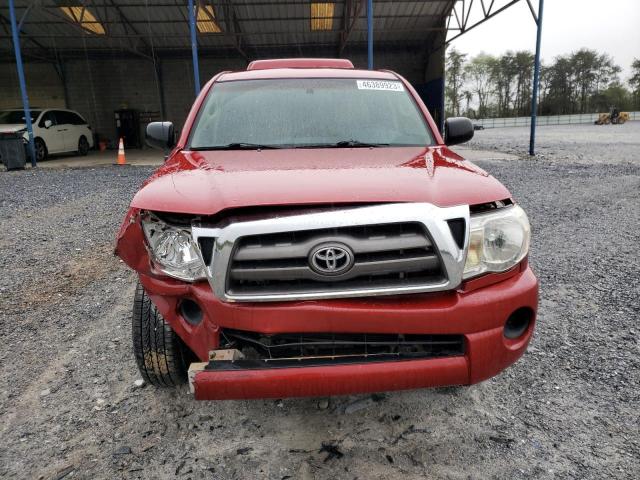 5TETX4CN3AZ678542 - 2010 TOYOTA TACOMA ACCESS CAB Қызыл фото 5