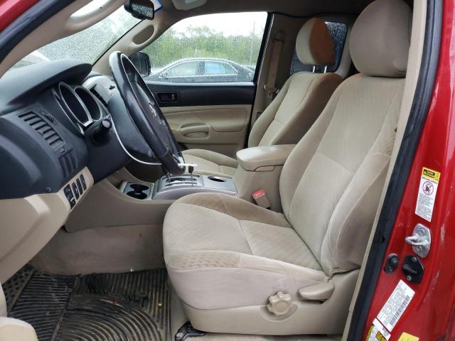 5TETX4CN3AZ678542 - 2010 TOYOTA TACOMA ACCESS CAB Қызыл фото 7