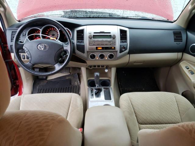 5TETX4CN3AZ678542 - 2010 TOYOTA TACOMA ACCESS CAB Қызыл фото 8