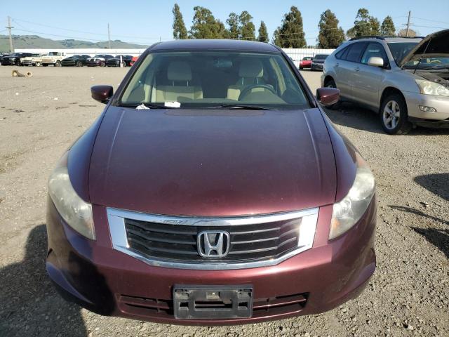 JHMCP264X8C072637 - 2008 HONDA ACCORD LXP BURGUNDY photo 5