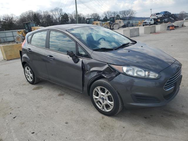 3FADP4EJ9FM126276 - 2015 FORD FIESTA SE GRAY photo 4