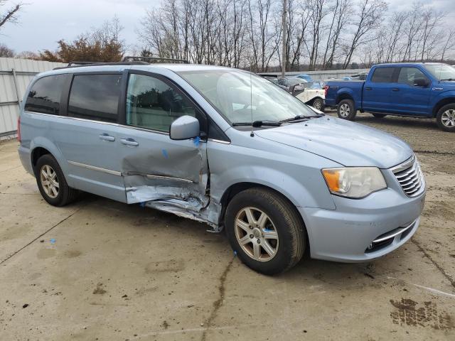 2C4RC1BG4DR556743 - 2013 CHRYSLER TOWN & COU TOURING BLUE photo 4