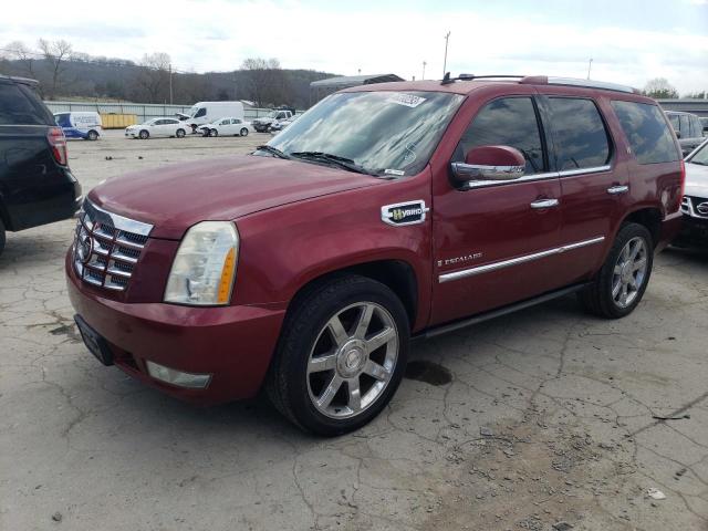 1GYFC33569R100195 - 2009 CADILLAC ESCALADE HYBRID MAROON photo 1