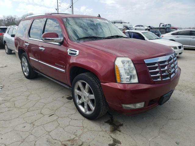 1GYFC33569R100195 - 2009 CADILLAC ESCALADE HYBRID MAROON photo 4