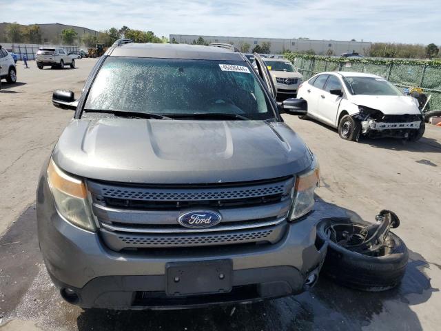 1FM5K7D84DGA15909 - 2013 FORD EXPLORER XLT GRAY photo 5