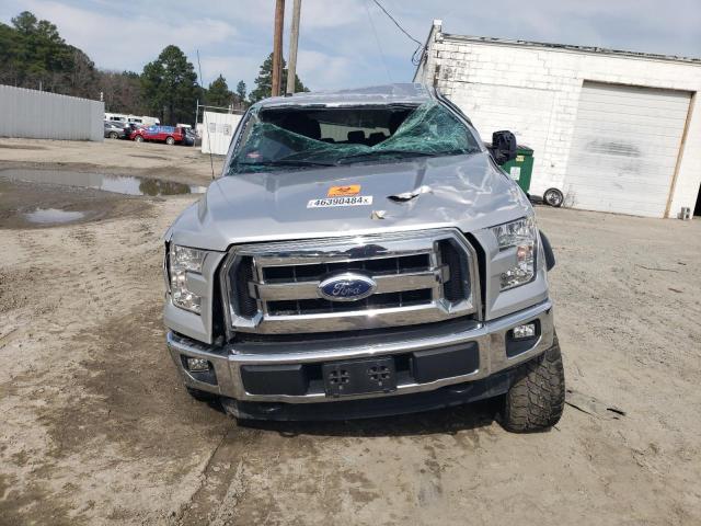 1FTEW1EG8HFB34585 - 2017 FORD F150 SUPERCREW SILVER photo 5
