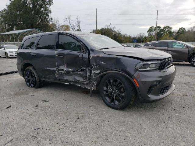 1C4RDHDG9MC572545 - 2021 DODGE DURANGO GT GRAY photo 4