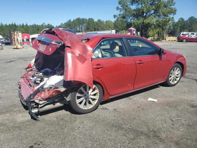 4T4BF1FK9ER354977 - 2014 TOYOTA CAMRY L RED photo 3