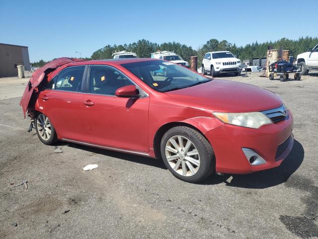 4T4BF1FK9ER354977 - 2014 TOYOTA CAMRY L RED photo 4