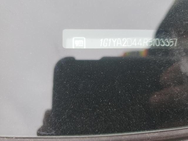 1G1YA2D44R5103357 - 2024 CHEVROLET CORVETTE STINGRAY 1LT GRAY photo 12