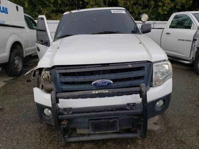1FMJU1G59CEF54852 - 2012 FORD EXPEDITION XL WHITE photo 5