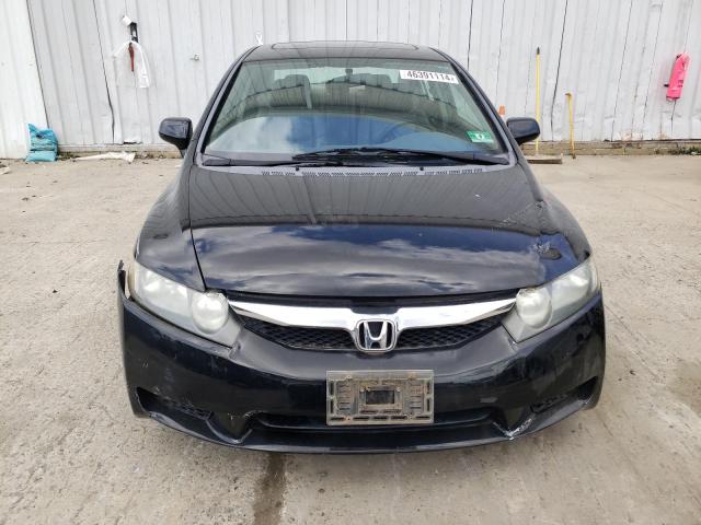 19XFA16979E023377 - 2009 HONDA CIVIC EXL შავი ფოტო 5
