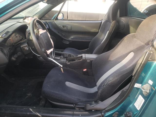 JHMEG1244SS006414 - 1995 HONDA CIVIC DEL SOL S TEAL photo 7