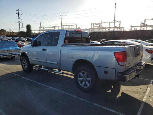 1N6AA0CC1AN309713 - 2010 NISSAN TITAN XE SILVER photo 2