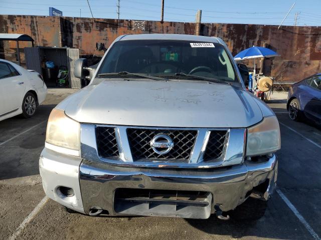 1N6AA0CC1AN309713 - 2010 NISSAN TITAN XE SILVER photo 5