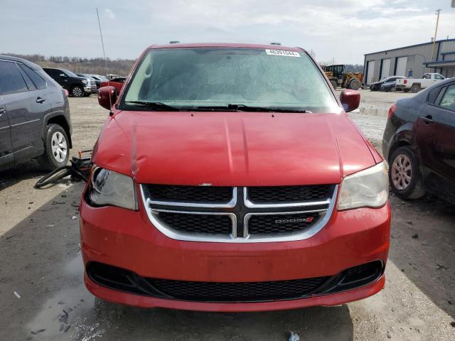 2C4RDGCG4DR790511 - 2013 DODGE GRAND CARA SXT RED photo 5