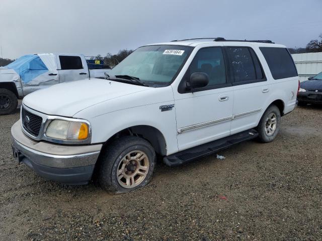 1FMRU15W11LB22974 - 2001 FORD EXPEDITION XLT WHITE photo 1