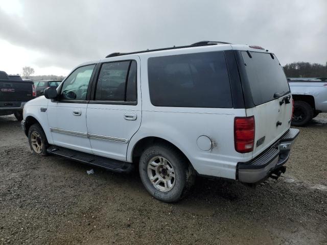 1FMRU15W11LB22974 - 2001 FORD EXPEDITION XLT WHITE photo 2