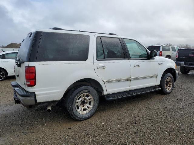 1FMRU15W11LB22974 - 2001 FORD EXPEDITION XLT WHITE photo 3