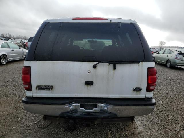 1FMRU15W11LB22974 - 2001 FORD EXPEDITION XLT WHITE photo 6