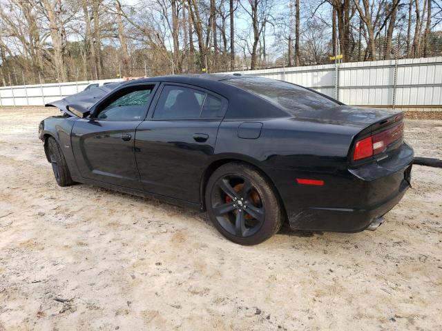 2C3CDXCT9DH678493 - 2013 DODGE CHARGER R/T BLACK photo 2