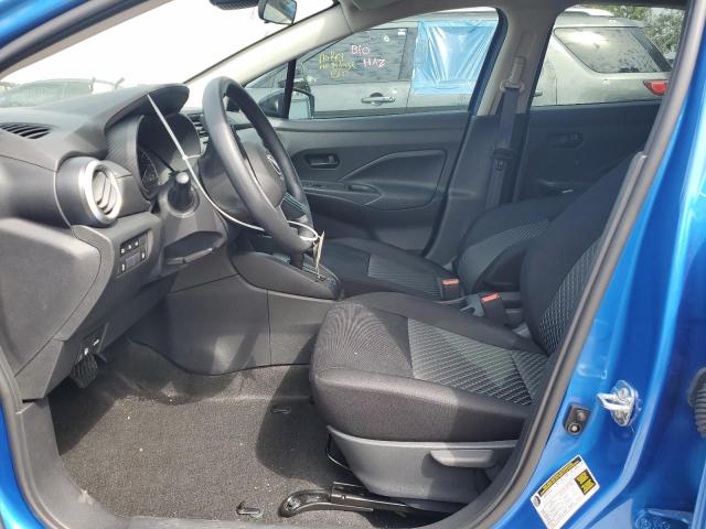 3N1CN8DV1RL835448 - 2024 NISSAN VERSA S BLUE photo 7