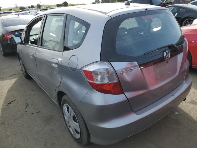 JHMGE88299S052862 - 2009 HONDA FIT GRAY photo 2