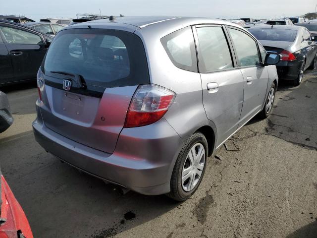 JHMGE88299S052862 - 2009 HONDA FIT GRAY photo 3