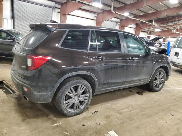 5FNYF8H5XLB006216 - 2020 HONDA PASSPORT EXL შავი ფოტო 3