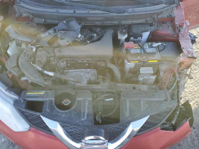 5N1AT2MV2GC882547 - 2016 NISSAN ROGUE S RED photo 12