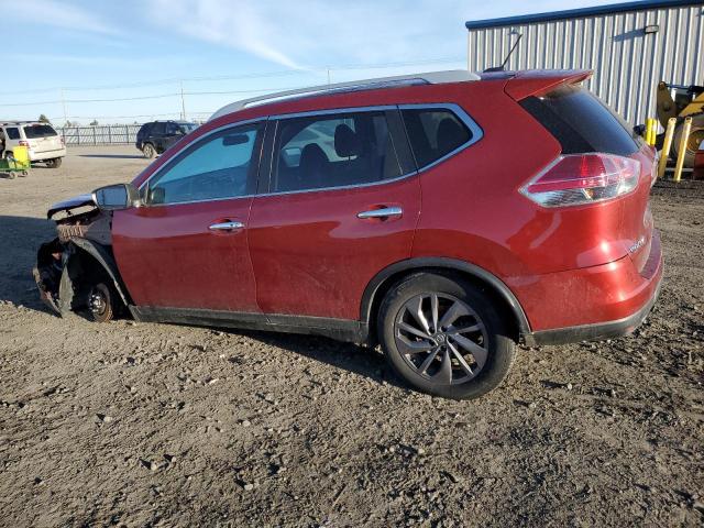 5N1AT2MV2GC882547 - 2016 NISSAN ROGUE S RED photo 2